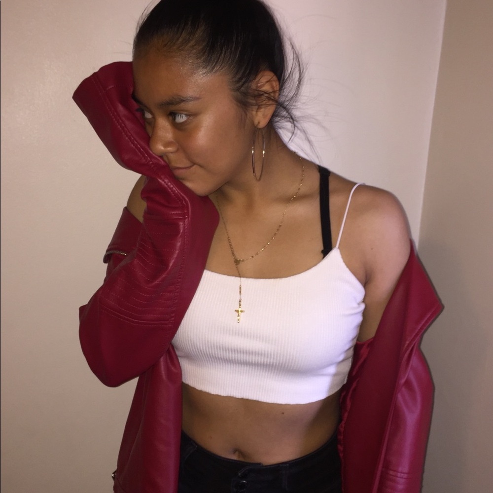 Guess leather jacket